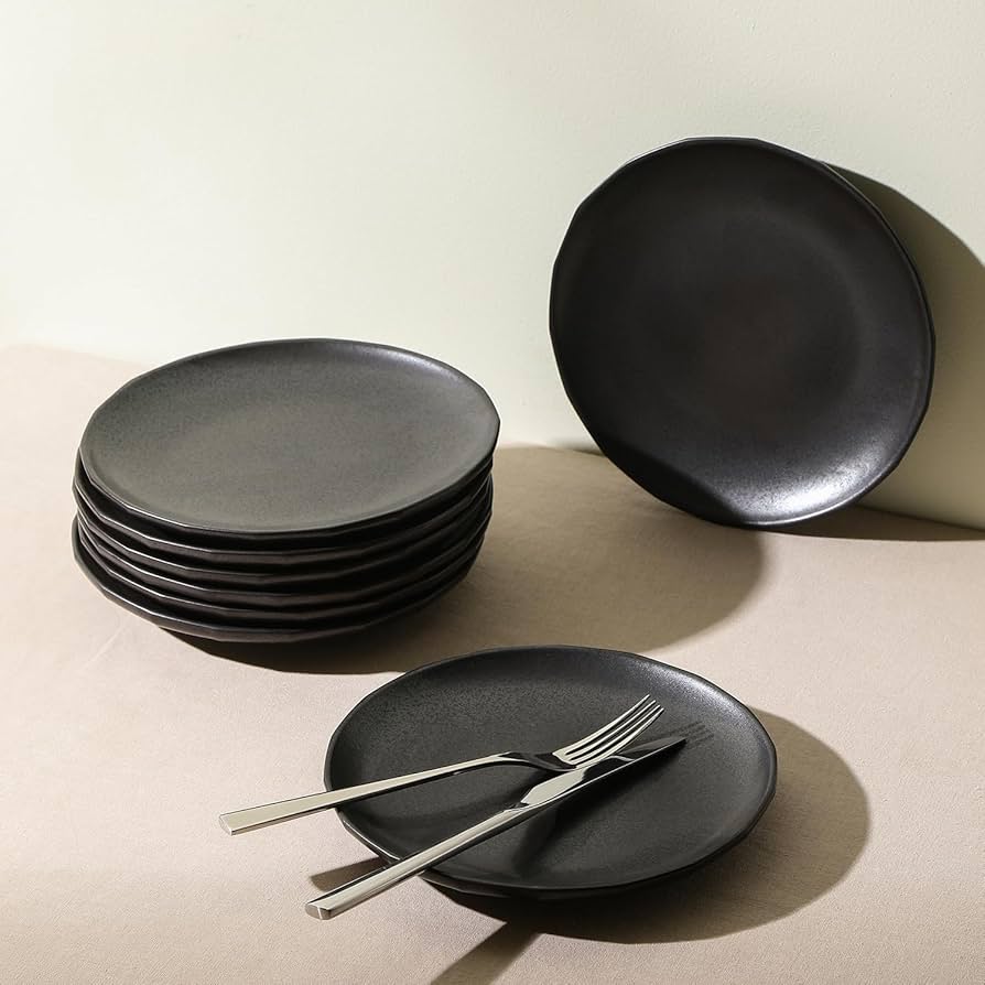 Amazon.com | Stone Lain Rio 4-Piece Dinner Plate Set Stoneware